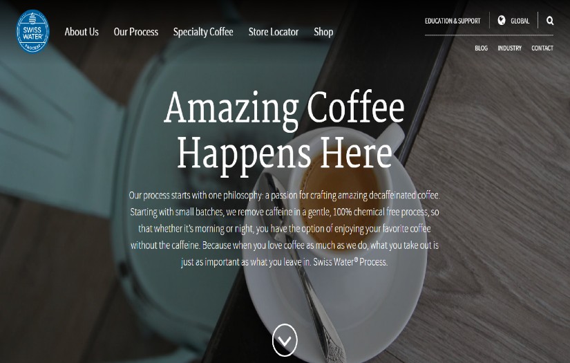 Swiss Water: Wake up and smell the storytelling screenshot 1